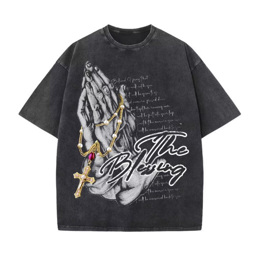 THE ORIGINAL BLESSING - ACID WASH BLACK
